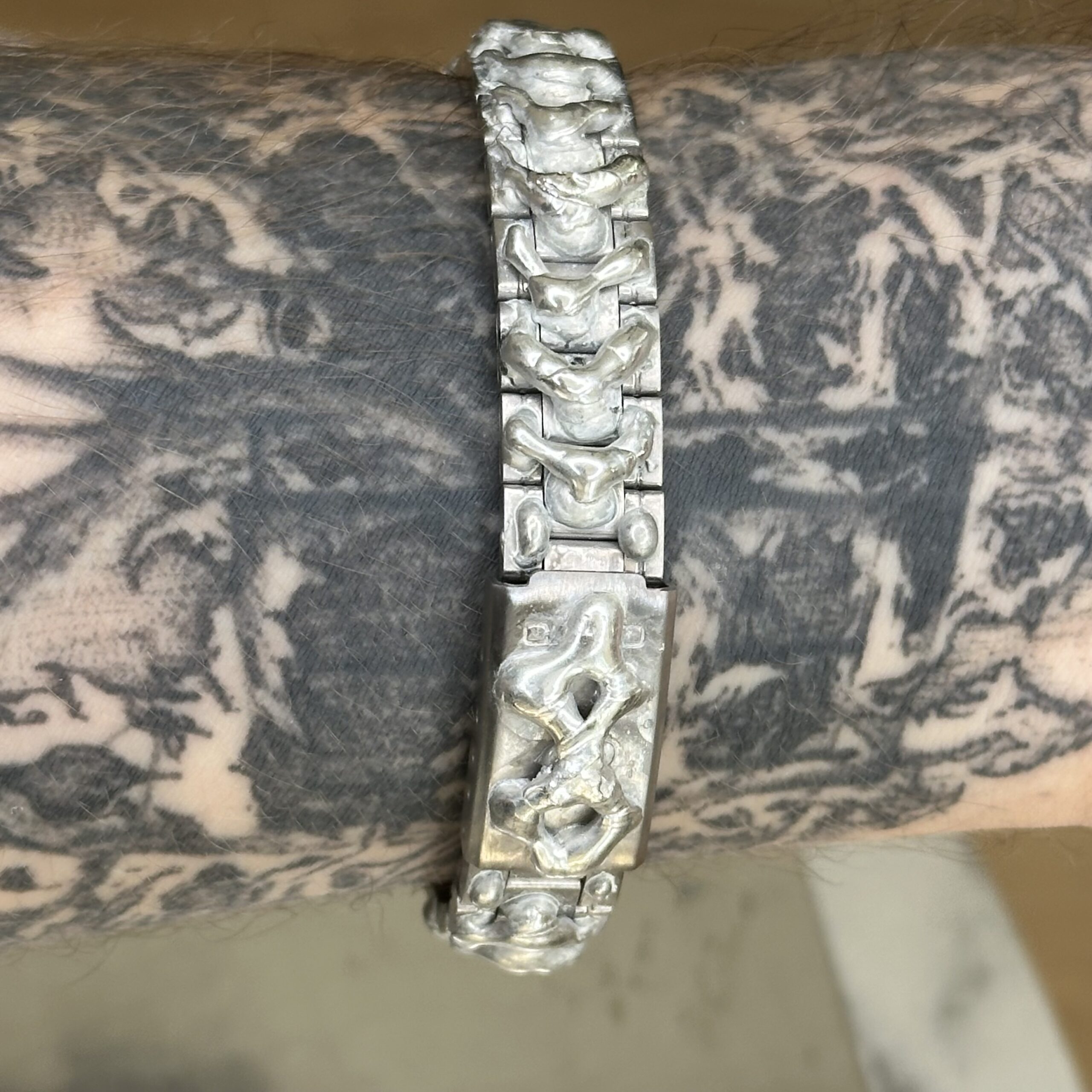 Silver Fang Square Watch - Image 4